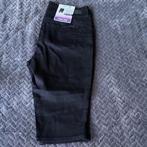 Seven7 Black Plus Size Curvy Skimmer 18W